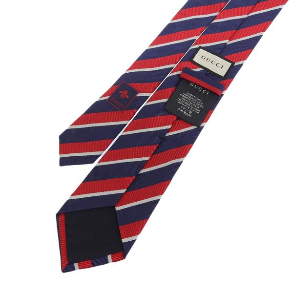GUCCI（グッチ） ネクタイ メンズ アウトレット ビジネス ストライプ