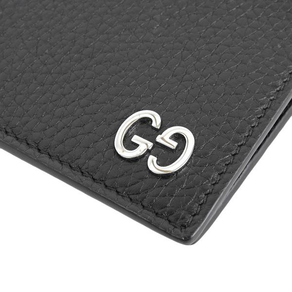 GUCCI（グッチ） 財布 メンズ アウトレット 長財布 レザー ブラック