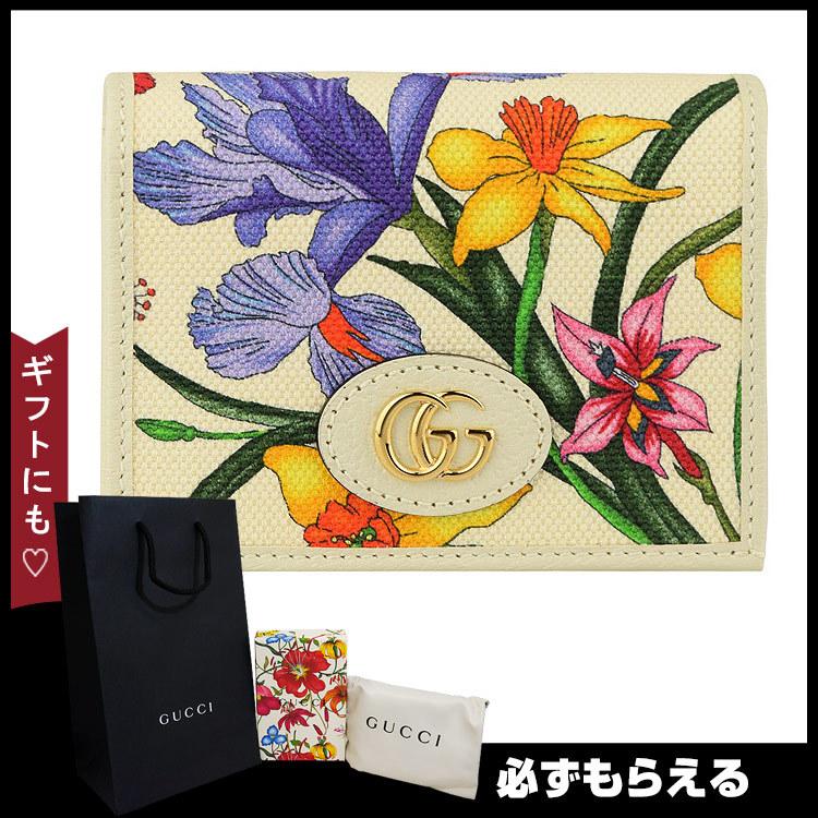 100 本物保証 最大3000円オフクーポン配布中 グッチ Gucci 財布 折財布 二つ折り 花柄 アウトレット 最安値 Www Skylanceronline Com