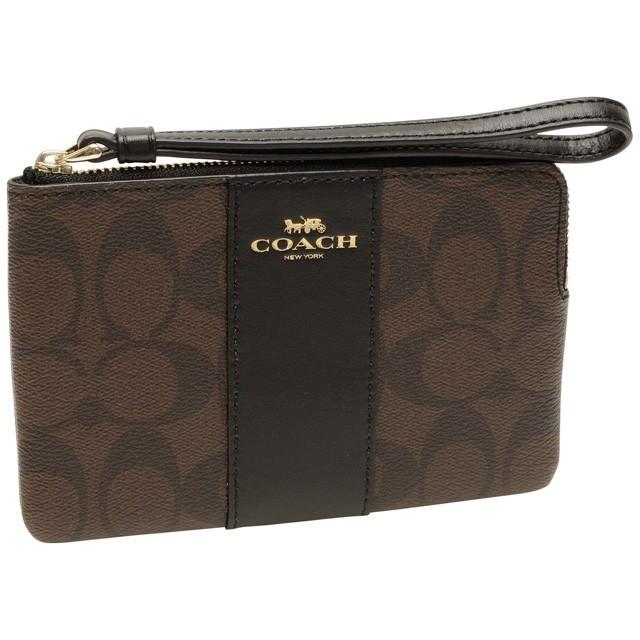 COACH（コーチ） ポーチ リストレット シグネチャー アウトレット