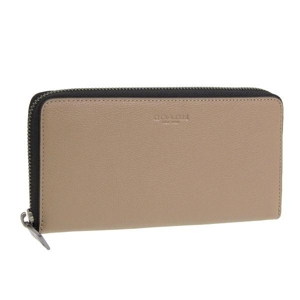 コーチ Coach 財布 長財布 ラウンドファスナー 財布 マッシュルームベージュ メンズ アウトレット qbms Zz リヴェラールselect 通販 Yahoo ショッピング