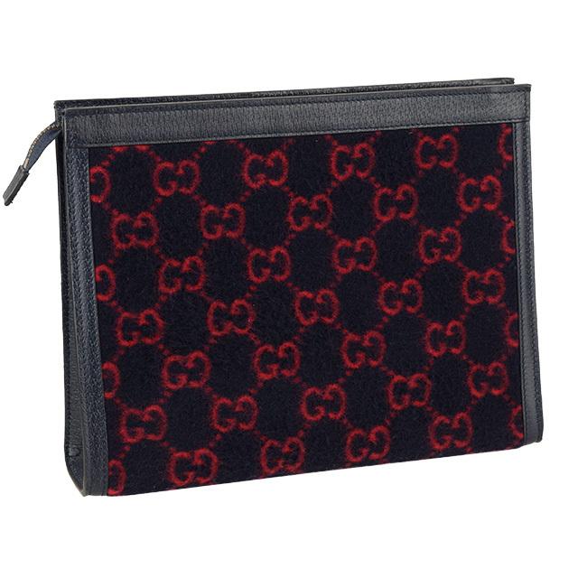 GUCCI グッチ ナイロン ポーチ 紺色 正規品 GG柄 楽天市場】【バッグ】GUCCI グッチ GGナイロン ポーチ コスメポーチ