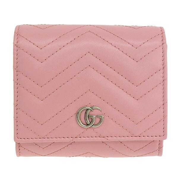 GUCCI（グッチ） 財布 レディース 二つ折り アウトレット レザー