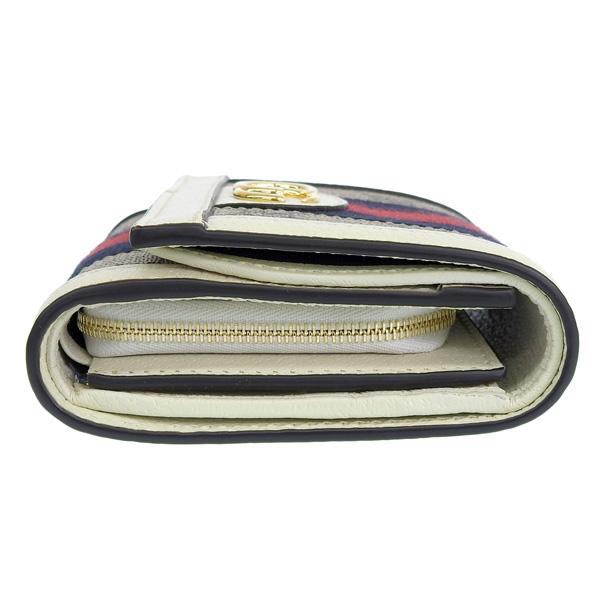 GUCCI（グッチ） 財布 レディース 二つ折り財布 アウトレット ベージュ