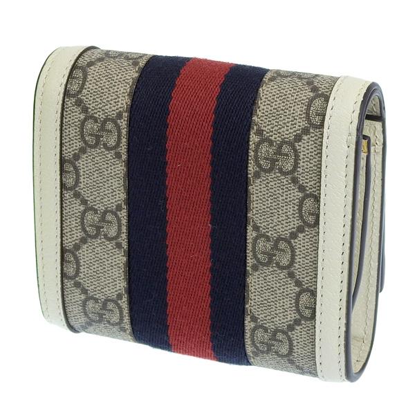 GUCCI（グッチ） 財布 レディース 二つ折り財布 アウトレット ベージュ