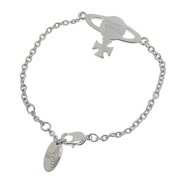 Vivienne MAYFAIR BAS RELIEF ブレスレット MAYFAIR BAS RELIEF ブレスレット(シルバー×ピンク)（メンズ