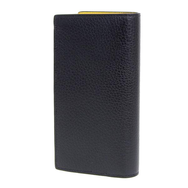 GUCCI（グッチ） 財布 長財布 二つ折り 財布 レザー ブラック イエロー