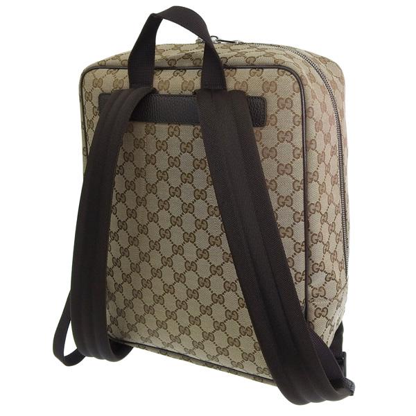 GUCCI GGキャンパスリュック GGキャンバス グッチ バッグ バックパック リュック リュックサック