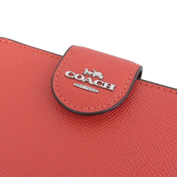 COACH（コーチ） 財布 レディース 2つ折り 折財布 コンパクト