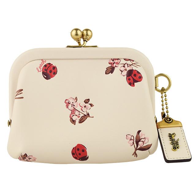 COACH 花柄ケース 小銭入れ イアホンケース日本未発売 COACH（コーチ） コインケース 小銭入れ 花柄 アウトレット 6417