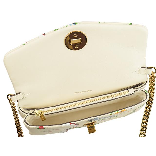 新品未使用 TORY BURCH チェーンウォレット 花柄 ショルダーバッグ TORY BURCH（トリーバーチ） ショルダーウォレット チェーン 花柄