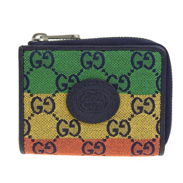 GUCCI（グッチ） 財布 折財布 二つ折り 財布 マルチカラー メンズ