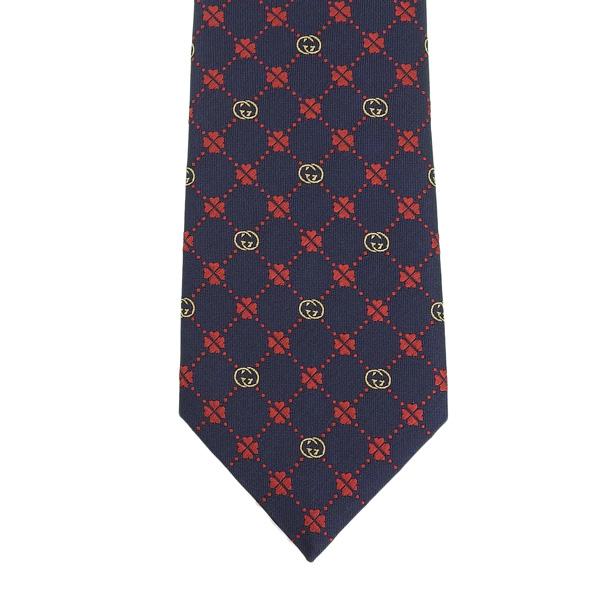 GUCCI グッチ ネクタイ メンズ アウトレット ビジネス シルク レッド 