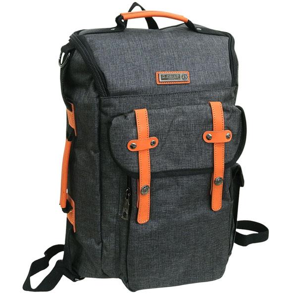 リンレ バッグ メンズ リュック リュックサック バックパック ブラック 6686M BLKBLK RINRE D.KELLY A4対応