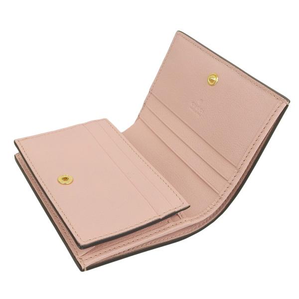 【極美品】GUCCI グッチ GGスプリーム 折り財布 ベージュ×ピンク グッチ GUCCI 二つ折り財布 ミニ財布 レディース プチ