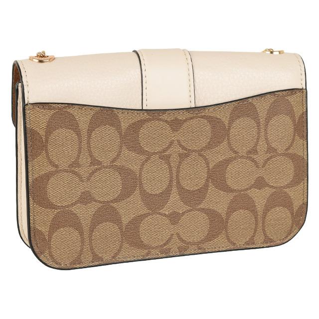 本物未使用■コーチ■シグネチャー 斜めがけショルダーバッグ チェーンウォレット COACH コーチ ショルダーウォレット バッグ ショルダーバッグ 斜めがけ