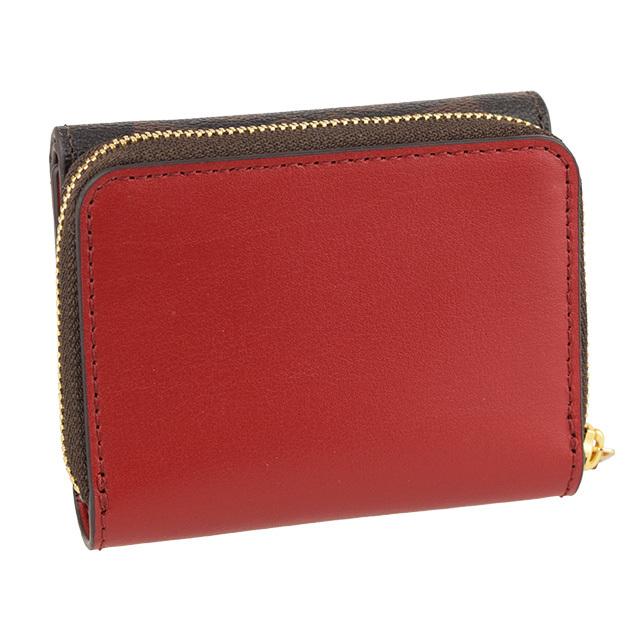 COACH（コーチ） 財布 折財布 ミニ コンパクト シグネチャー 