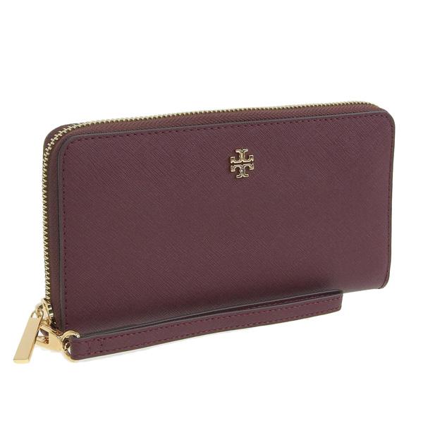 トリーバーチ TORY BURCH EMERSON WRISTLET ZIP CONTINENTAL 財布 長財布 ラウンドファスナー レザー