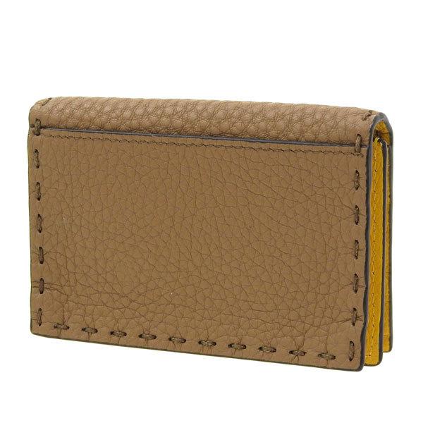 FENDI（フェンディ） FENDI CUOIO ROMANO カードケース 名刺ケース