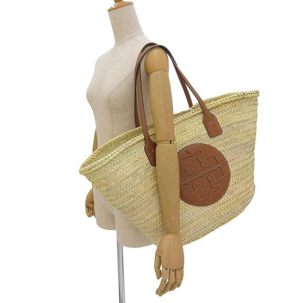 TORY BURCH（トリーバーチ） TORY BURCH ELLA STRAW BASKET TOTE