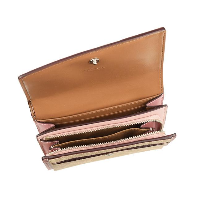 COACH（コーチ） 財布 折財布 二つ折り シグネチャー アウトレット