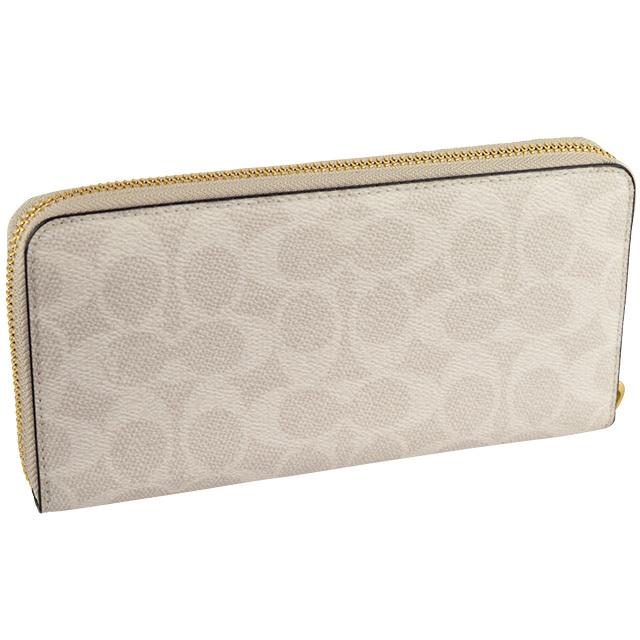 COACH（コーチ） 財布 長財布 ラウンドファスナー シグネチャー