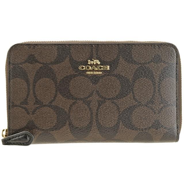 【新品】COACH コーチ 長財布 ラウンドファスナー COACH 【並行輸入品】コーチ 財布 レディース 長財布 ラウンド