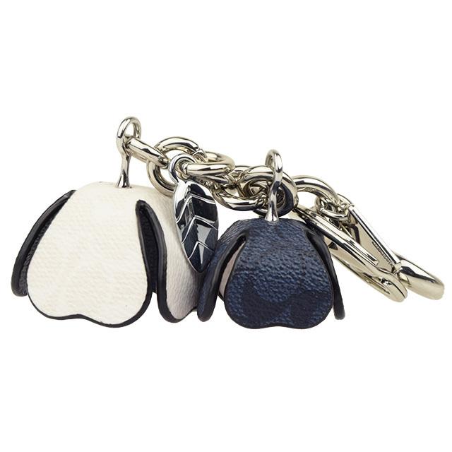 COACH キーリング キーホルダー シグネチャーBLACK COACH（コーチ） キーリング キーホルダー シグネチャー アウトレット