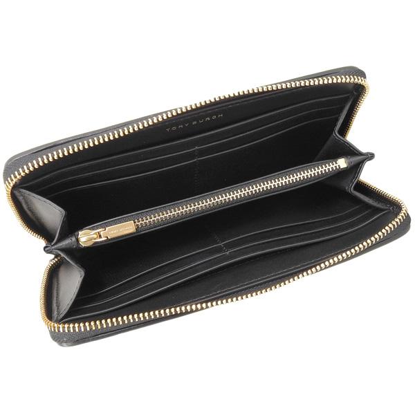 TORY BURCH（トリーバーチ） 財布 レディース 長財布 レザー ブラック