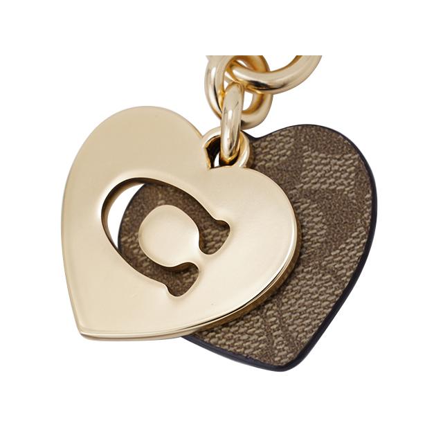 <新品>COACHコーチ　ハートキーリング　キーホルダー　シグネチャー COACH コーチ キーリング キーホルダー シグネチャー ハート