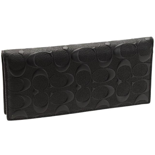 COACH（コーチ） 財布 長財布 二つ折り シグネチャー メンズ