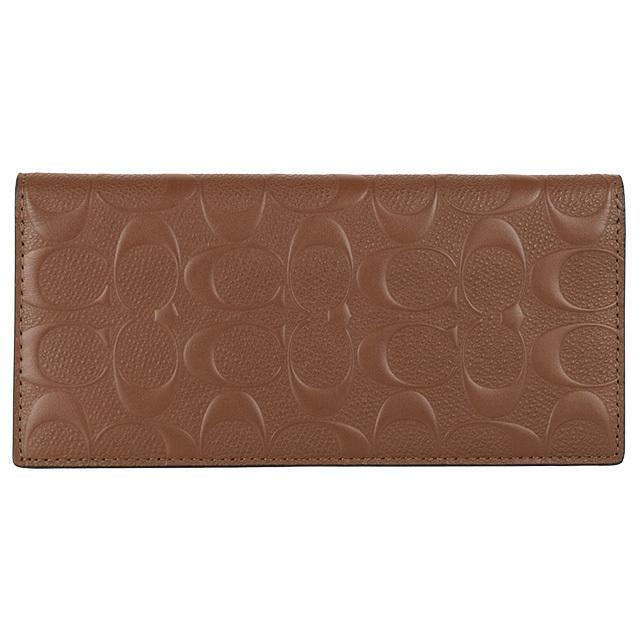 COACH（コーチ） 財布 長財布 二つ折り メンズ シグネチャー