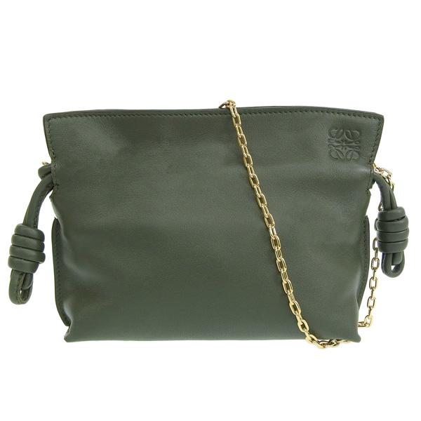 LOEWE（ロエベ） ショルダーバッグ フラメンコクラッチナノ チェーン