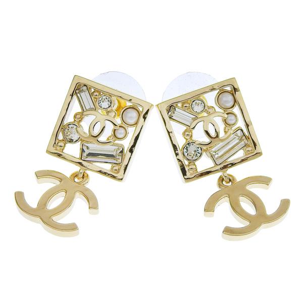 【並行輸入品】【数量限定セール】シャネル アクセサリー レディース ピアス ゴールド AB7261B06927NF670 CHANELの画像