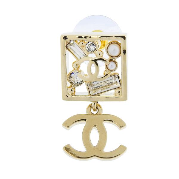 【並行輸入品】【数量限定セール】シャネル アクセサリー レディース ピアス ゴールド AB7261B06927NF670 CHANELの画像