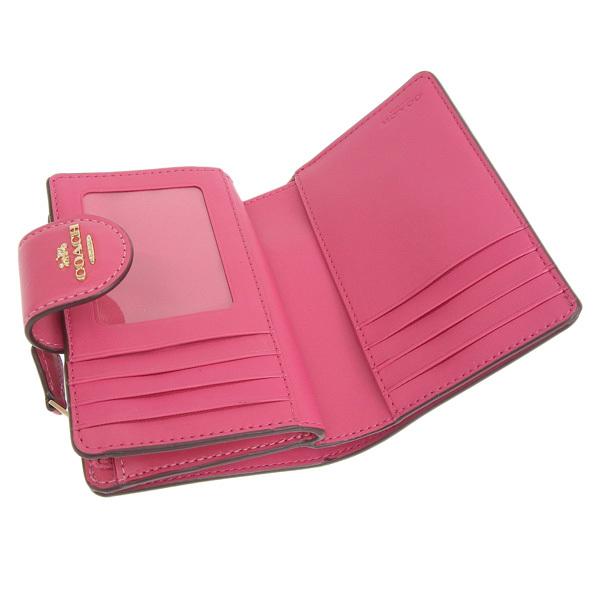 COACH（コーチ） 財布 折財布 二つ折り 財布 レザー カーキ ボールト