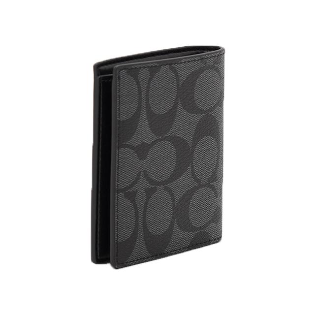 COACH（コーチ） 財布 折財布 二つ折り 札入れ メンズ シグネチャー