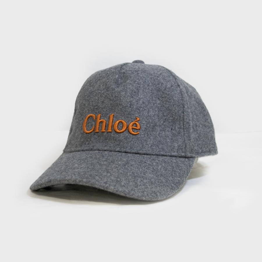 Chloe クロエ キャップ 帽子 キッズ レディース グレー C11674