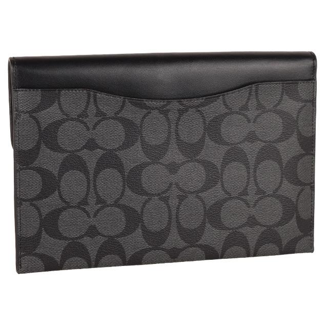 COACH（コーチ） クラッチバッグ メンズ シグネチャー アウトレット
