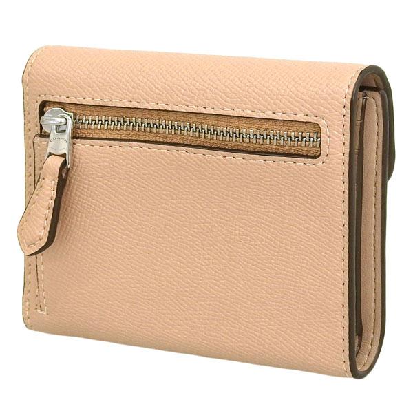 COACH（コーチ） 財布 レディース 二つ折り財布 レザー ピンク ウィン