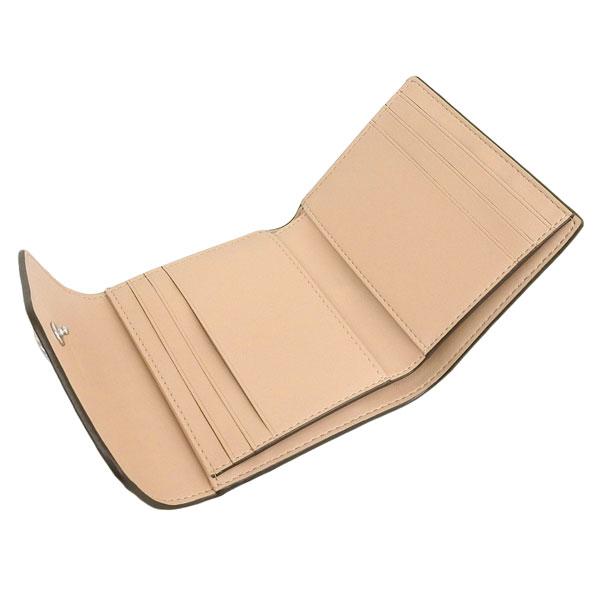 COACH（コーチ） 財布 レディース 二つ折り財布 レザー ピンク ウィン