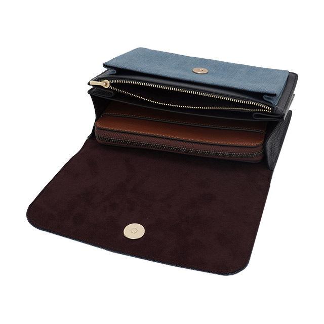 【新品同様】コーチ coach レザー デニム ショルダーバッグ C2831 COACH（コーチ） バッグ ショルダーバッグ 斜めがけ チェーン