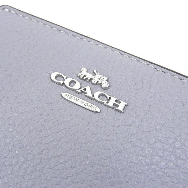 COACH（コーチ） 財布 折財布 二つ折り 財布 グレー レディース