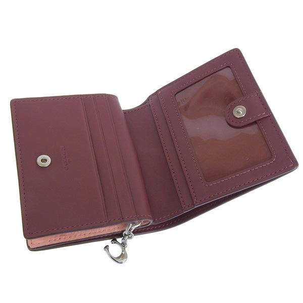コーチ 財布 レディース 二つ折り財布 アウトレット レザー COACH（コーチ） 財布 レディース 二つ折り財布 アウトレット レザー