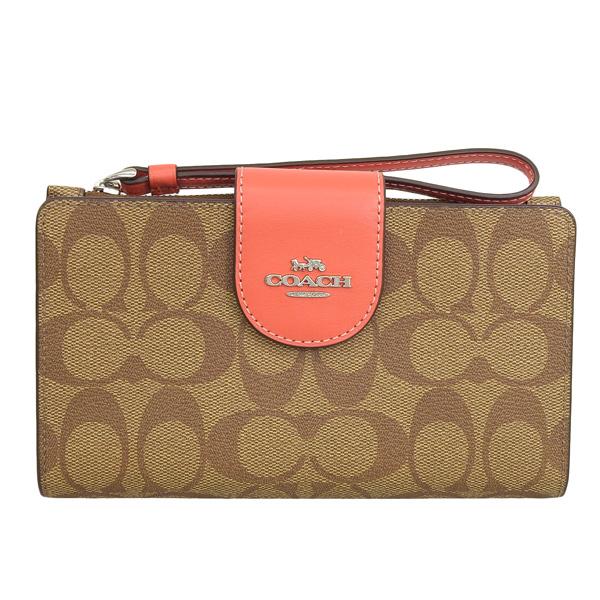 COACH（コーチ） 財布 レディース 二つ折り 長財布 アウトレット
