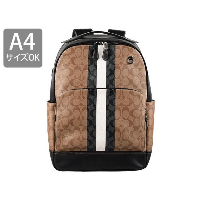 COACH レザー　リュック　カバン　バッグ COACH（コーチ） バッグ リュックサック バックパック メンズ