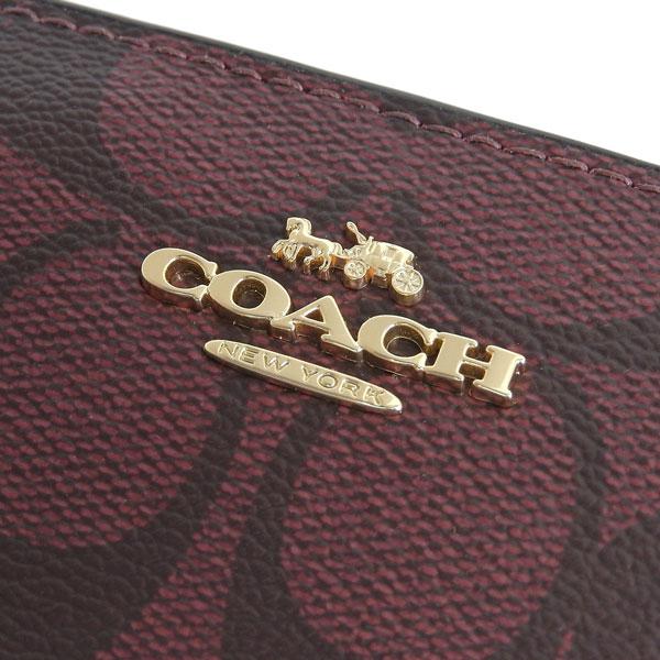 【新品】COACH 二つ折り財布ブラウン/レッドシグネチャー 新品】COACH コーチ 二つ折り財布 りんご シグネチャー｜Yahoo!フリマ