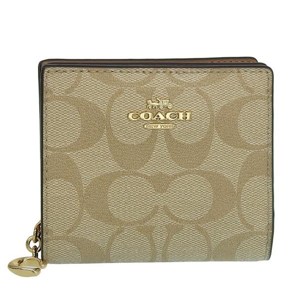 COACH（コーチ） 財布 二つ折り レディース 折財布 アウトレット