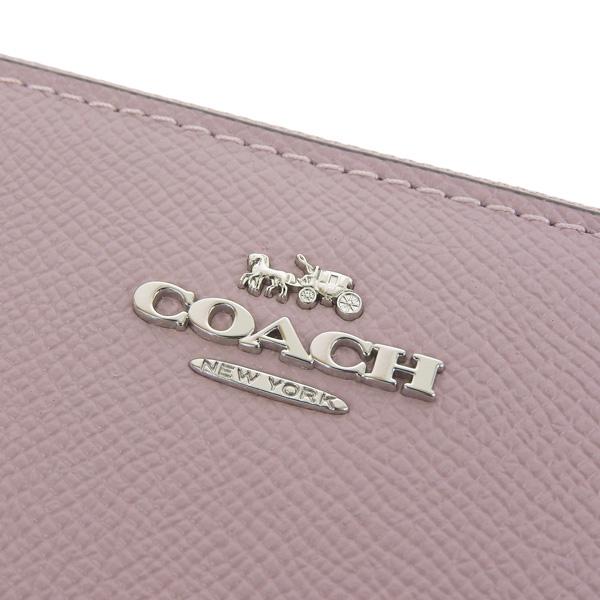 COACH コーチ 財布 レディース 長財布 アウトレット レザー ピンク