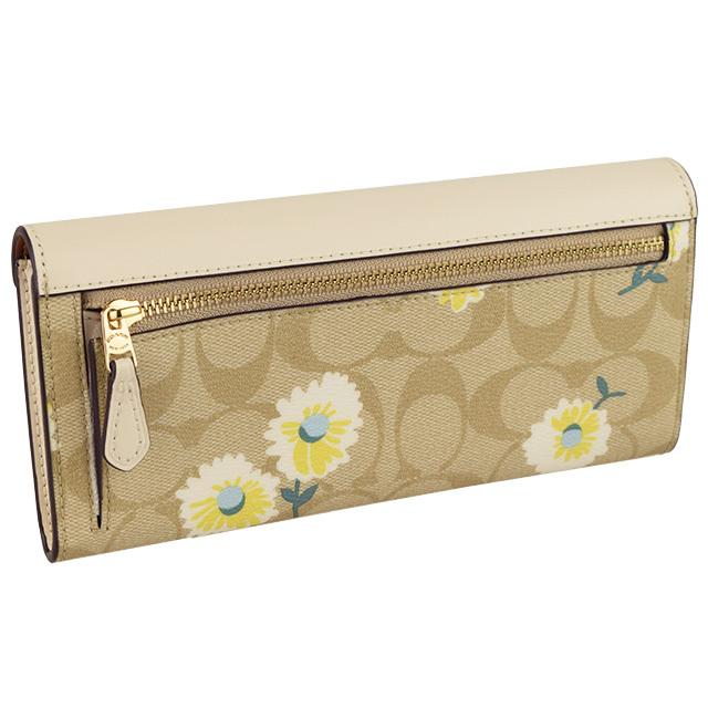 ✨未使用級✨ COACH コーチ 長財布 花柄 シグネチャー PVCレザー 箱付 COACH（コーチ） アウトレット レディース 花柄 財布 長財布 ギフト